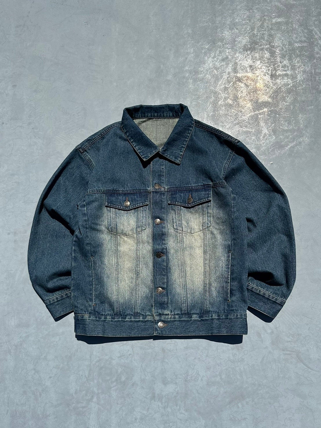 BLUE DENIM SET UP / jacket