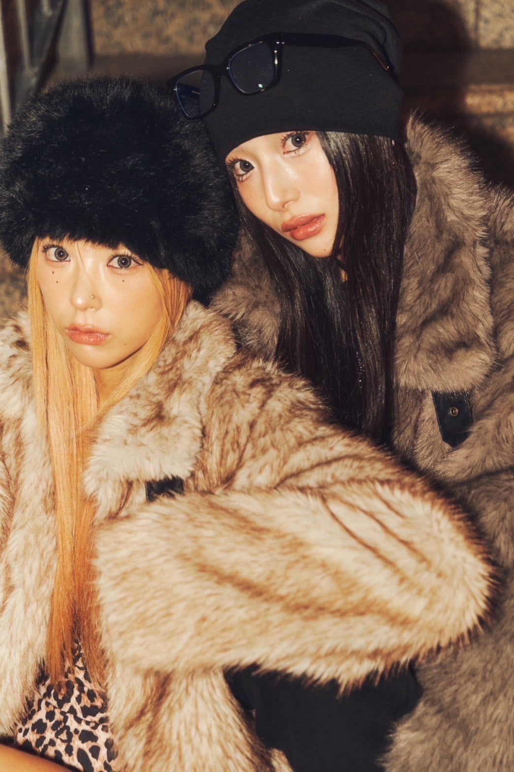 FAUX FUR COAT