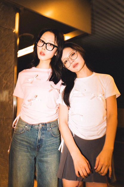 RIBBON T-SHIRTS