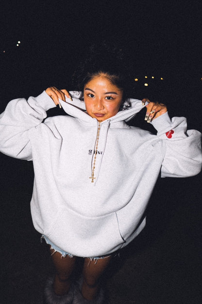 STONE LOGO HOODIE